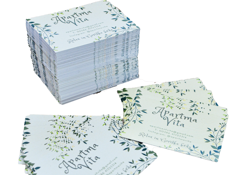 Oblikovanje in tisk vizitk - copigraf.si