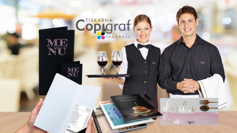 Tisk za gostinstvo - copigraf.si